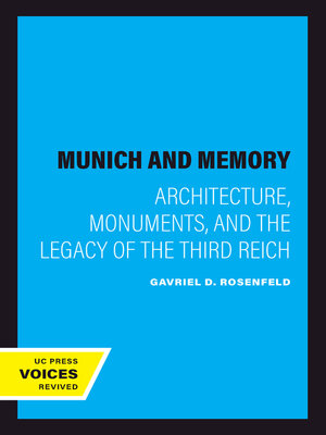 cover image of Munich and Memory